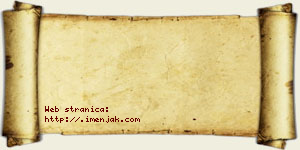 Lara Kričak vizit kartica